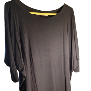 41 HAWTHORN BLACK SHORT SLEEVE TOP